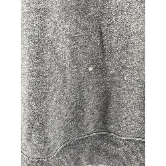 IZOD Men's Charcoal Gray Half Zip Stand Collar Long Sleeve Sweater SZ M - Picture 6 of 13